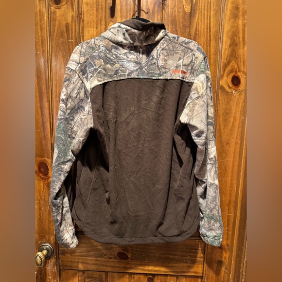 Gamewinner Women’s Camoflauge Fleece Half-Zip - Picture 2 of 2